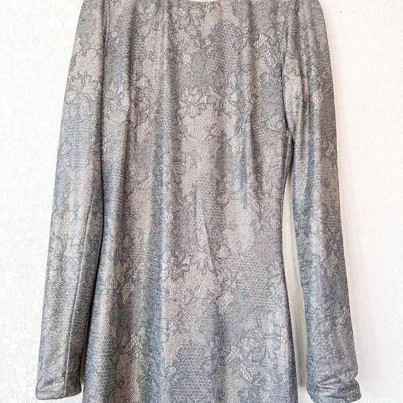 NEW! Dress The Population Emery Metallic Formal Party Sheath Dress, XS - Picture 4 of 8